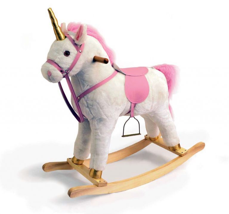 unicorn rocking horse with seat