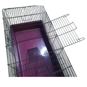 Purple rabbit cage best sale